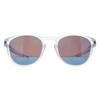 Oakley Sunglasses Latch OO9265-65 Matte Clear Prizm Sapphire Polarized