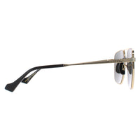 Gucci Sunglasses GG0743S 001 Gold Grey