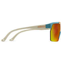 Smith Sunglasses XC YRQ X6 Matte Storm Birch ChromaPop Red Mirror