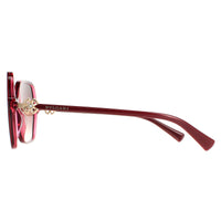 Bvlgari Sunglasses BV8238B 5469E2 Bordeaux on Transparent Red Brown Purple Gradient