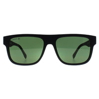 Lacoste Sunglasses L6001S 002 Matte Black Green