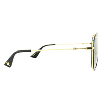 Gucci Sunglasses GG0062S 001 Black Gold Gold