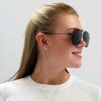 Bally Sunglasses BY0050-K 02D Black Grey Polarised Mirrored