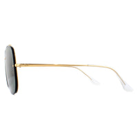 Ray-Ban Sunglasses Blaze The General RB3583N 905071 Gold Dark Green