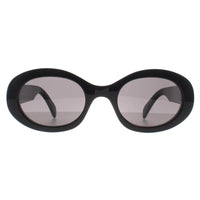Celine Sunglasses Triomphe CL40194U 01A Shiny Black Smoke Grey