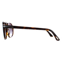 Tom Ford Sunglasses 0447 Jacob 52B Dark Havana Smoke Grey Gradient