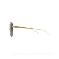 Ray-Ban Sunglasses 3588 905513 Gold Top On Brown Brown Gradient Dark Brown