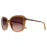 Guess Sunglasses GF6138 57F Cream Brown Gradient