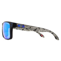 Oakley Sunglasses Holbrook OO9102-H0 Matte Black Prizmatic Prizm Sapphire Polarized