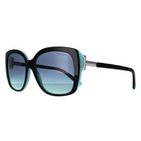 Tiffany Sunglasses TF4171 80559S Black On Tiffany Blue Blue Gradient