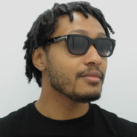 Tom Ford Sunglasses 0237 Snowdon 05B Black & Brown Smoke Grey Gradient 50mm