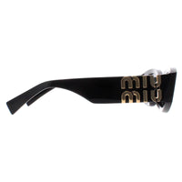 Miu Miu Sunglasses MU11WS 1AB5S0 Black Dark Grey