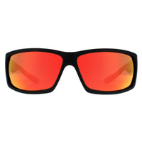 Dragon Sunglasses Ventura XL 42787-004 Matte Black Orange Ionized