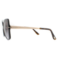 Tom Ford Sunglasses Gianna FT0609 52T Dark Havana Bordeaux Gradient
