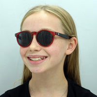 Smarty Sunglasses X2944 F Transparent Red Black Grey