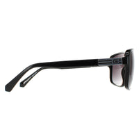 Guess Sunglasses GU00038 01B Shiny Black Smoke Gradient