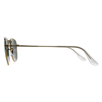 Ray-Ban Sunglasses RB3857 Frank 919631 Gold G-15 Green