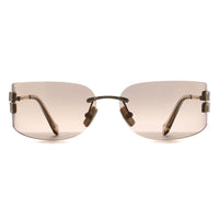 Miu Miu Sunglasses MUA51S 5AK20P Gold Bronze Mirror Gradient