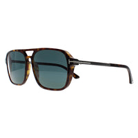 Tom Ford Sunglasses Crosby FT0910 52V Dark Havana Blue