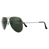 Ray-Ban Sunglasses Small Aviator 3044 W3100 Gunmetal Green