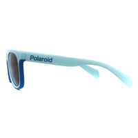 Polaroid Kids Sunglasses PLD 8041/S 2X6 M9 Azure Turquoise Grey Polarized