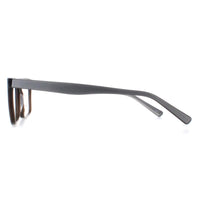 INVU Glasses Frames B4008 C Silver Petrol Men Women