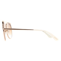 Guess Sunglasses GU7739 28G Shiny Rose Gold Brown Mirror