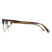 Ray-Ban Glasses Frames RX5154 Clubmaster 5749 Polished Brown Men Women