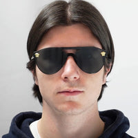 Versace Sunglasses VE2161 100287 Gold Black Grey