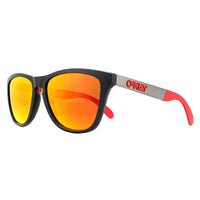 Oakley Sunglasses Frogskins Mix OO9428-09 Matte Black Ink Prizm Ruby