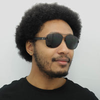 Polo Ralph Lauren Sunglasses PH3110 926781 Semi Shiny Black Grey Polarized