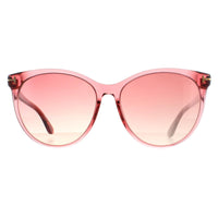 Tom Ford Sunglasses Maxim FT0787 72T Shiny Transparent Antique Pink Pink Gradient