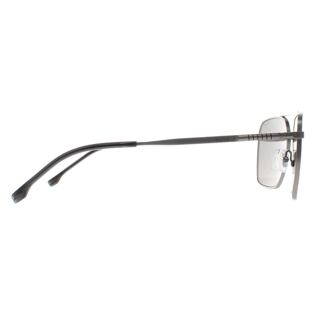 Hugo Boss Sunglasses BOSS 1414/S R80 M9 Matte Dark Ruthenium Grey Polarised