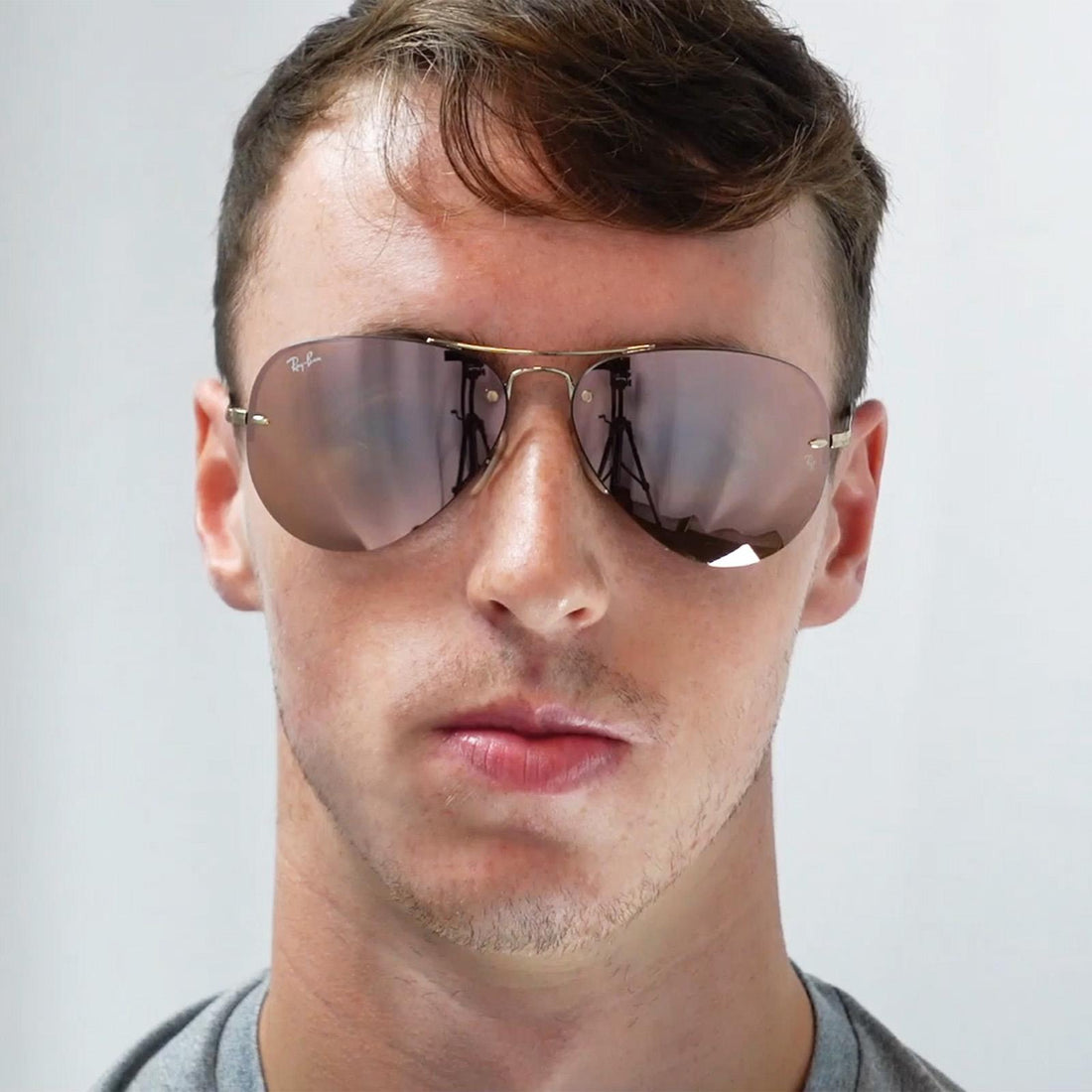 Ray-Ban Sunglasses 3449 003/30 Silver Silver Mirror
