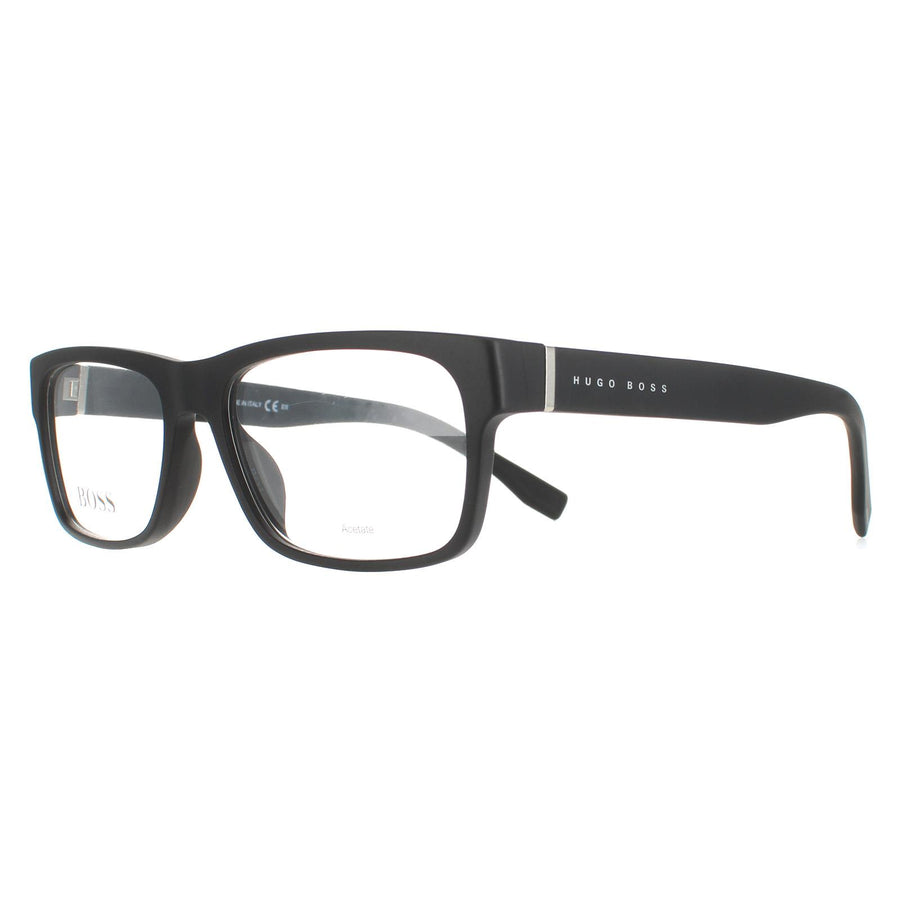 Hugo Boss Glasses Frames BOSS 0729/IT DL5 Matte Black Men