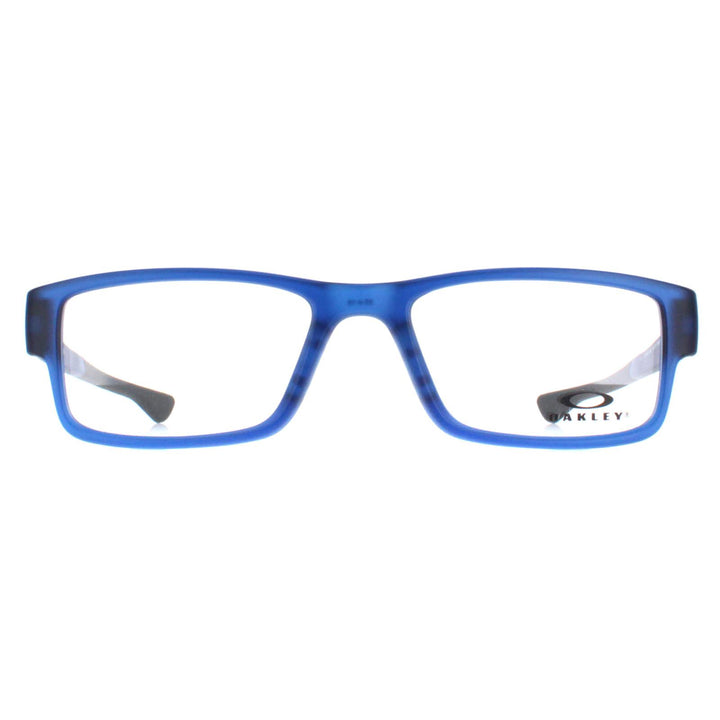 Oakley Glasses Frames OX8046 Airdrop 8046-18 Matte Translucent Blue Men