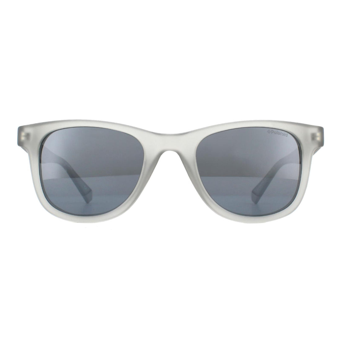 Polaroid PLD 1016/S/NEW Sunglasses Transparent Matte Grey / Grey Mirror Polarized