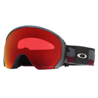 Oakley Ski Goggles Flight Path XL OO7110-15 Grenache Grey Camo Prizm Snow Torch Iridium