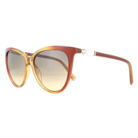 Swarovski Sunglasses SK0226 47F Light Brown Transparent Brown Gradient