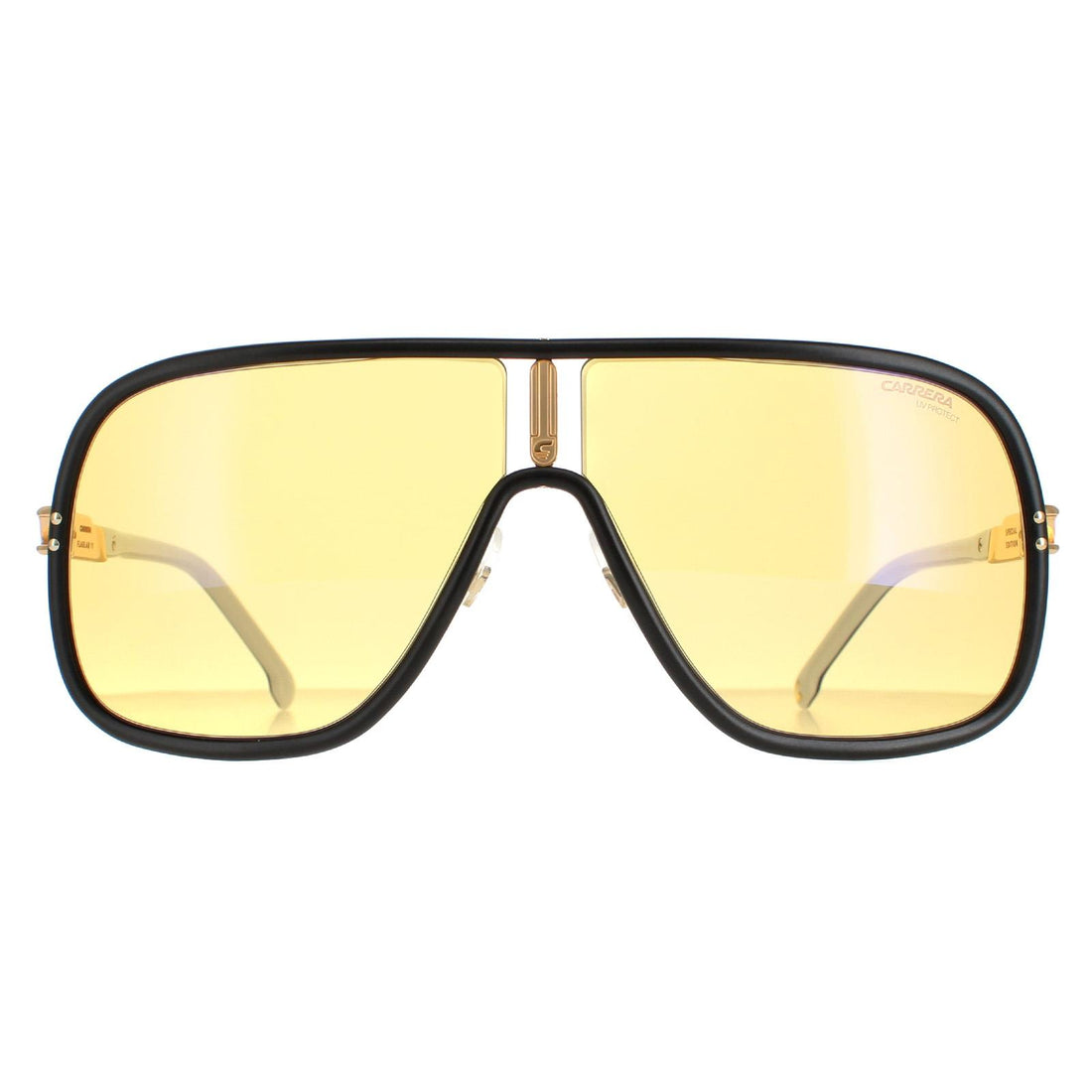 Carrera Flaglab 11 Sunglasses Matte Black Yellow / Yellow