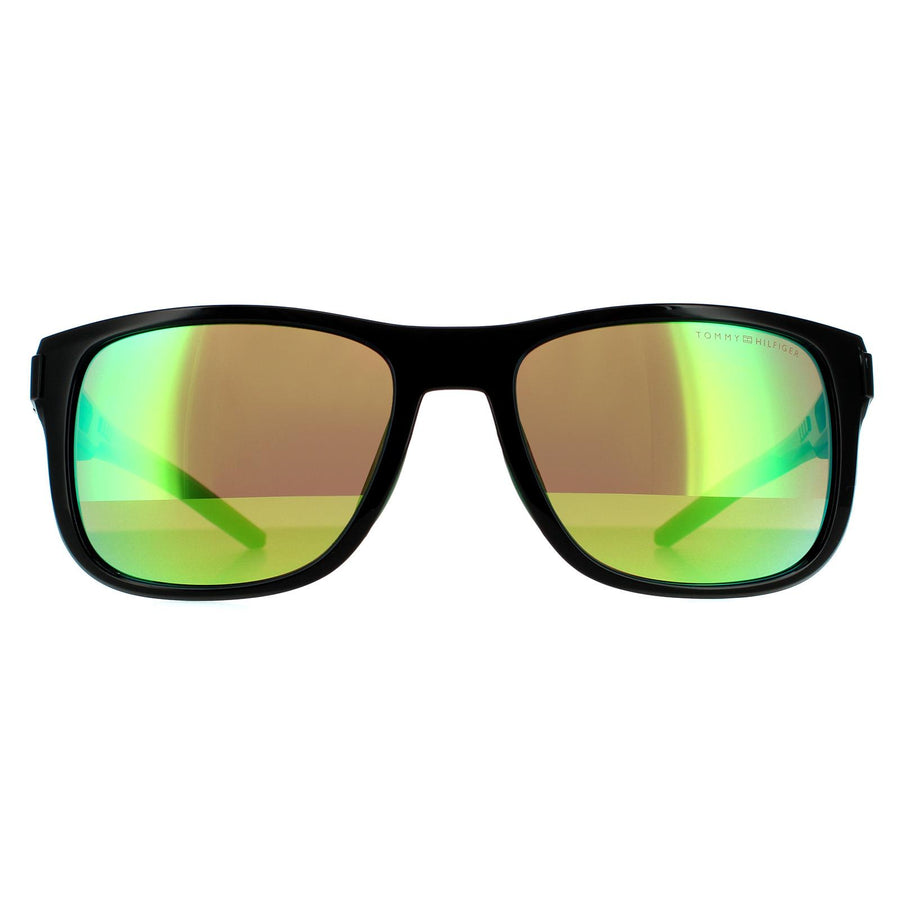 Tommy Hilfiger Sunglasses TH 1913/S 807 Z9 Black Green Mirror