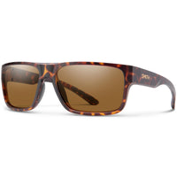 Smith Sunglasses Soundtrack N9P L5 Matte Tortoise ChromaPop Polarized Brown