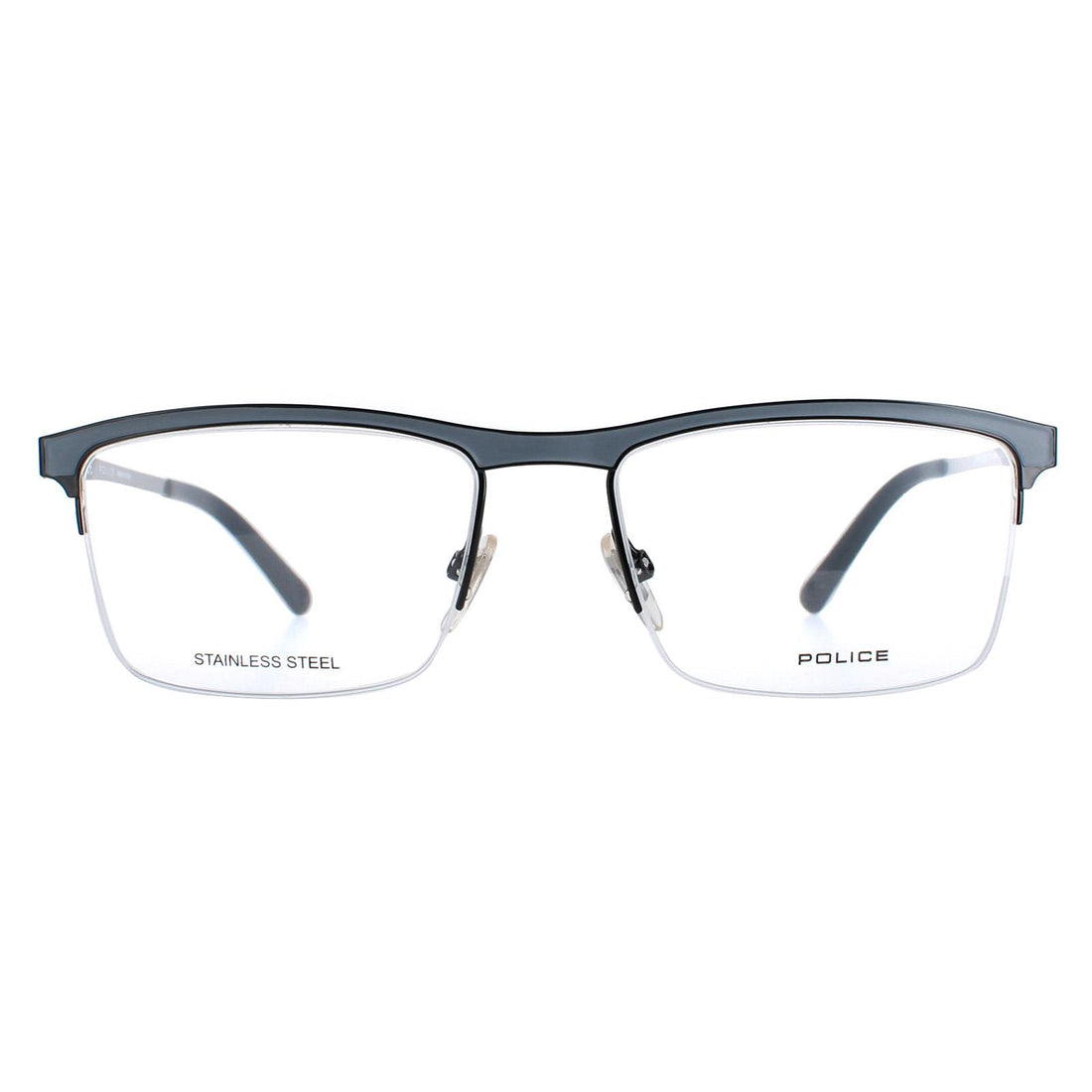 Police Crossover 3 VPL564L Glasses Frames Grey