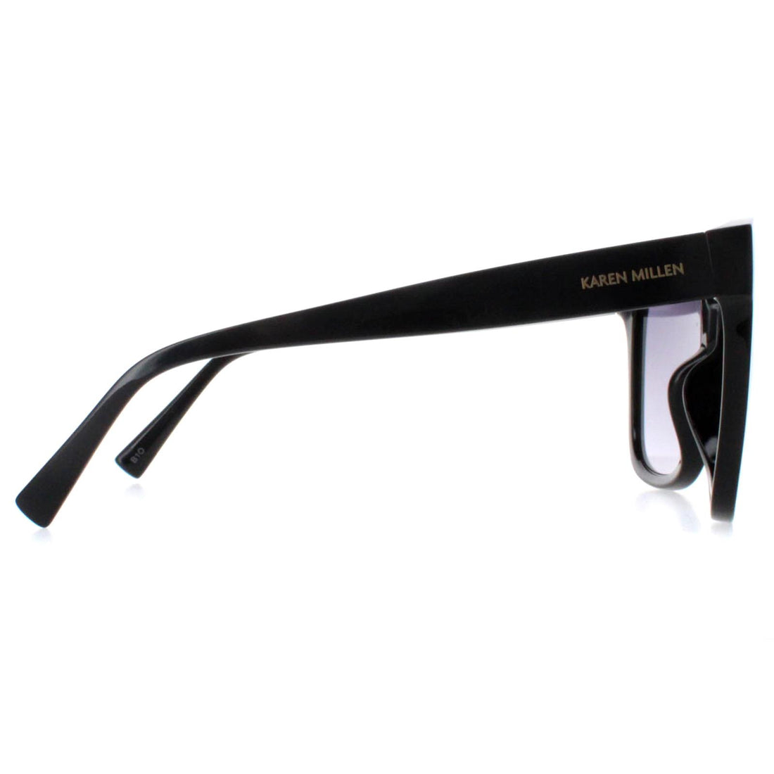 Karen Millen Sunglasses KM5052 001 Black Dark Grey Gradient