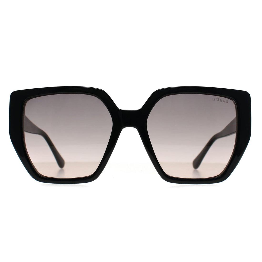 Guess Sunglasses GF6178 01B Shiny Black Pink Brown