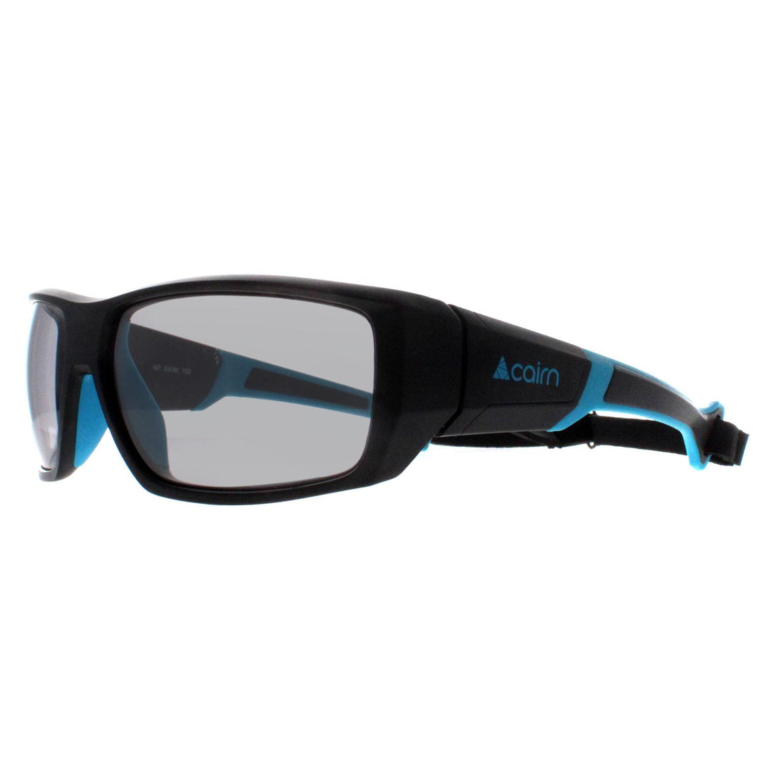 Cairn Sunglasses Skim 102-NP Matte Black Azure Grey Photochromic Hydrophobic Watersports
