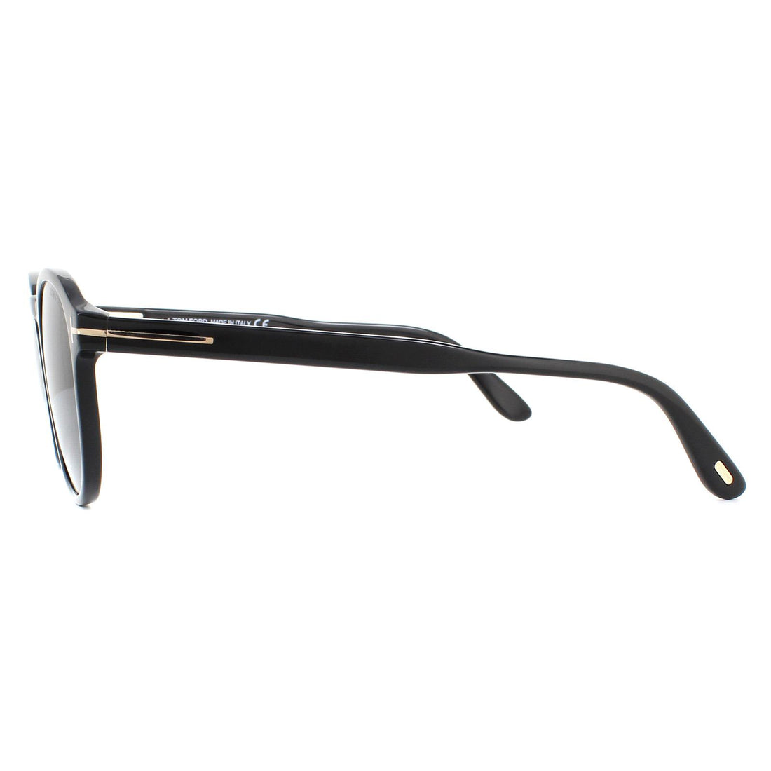 Tom Ford Sunglasses Dante FT0834 01A Shiny Black Grey Smoke