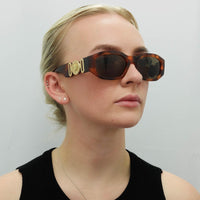 Versace Sunglasses VE4361 521773 Havana Dark Brown