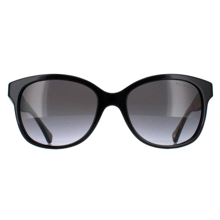Ralph by Ralph Lauren RA5191 Sunglasses Shiny Black and Havana / Grey Gradient Polarized