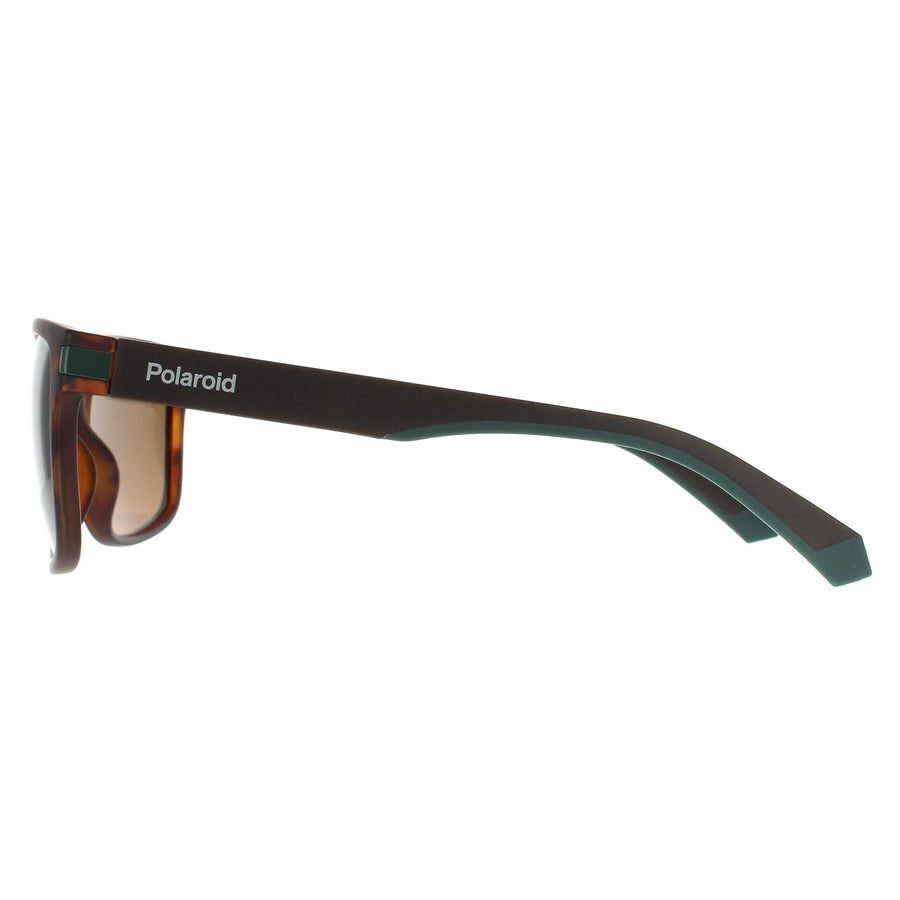 Polaroid Sunglasses PLD 2123/S PHW SP Havana Green Brown Polarized